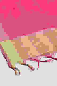 Fuschia Art Silk Yarndyed Dupatta image number 1