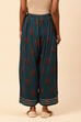 Rust Cotton Floral Palazzo Pants image number 5