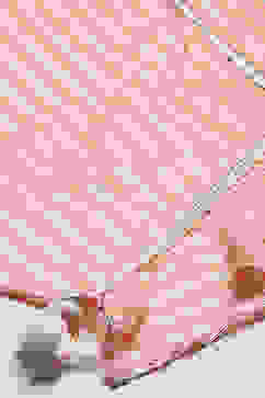 Off White & Peach Cotton Gathered Kurta Garara Suit Set image number 2