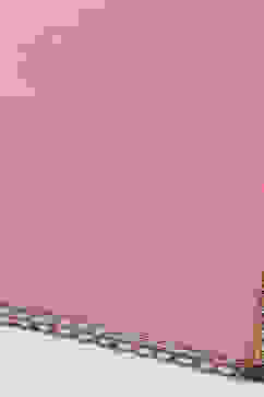 Coral Red LIVA Gathered Kurta Parallel Pants Suit Set image number 3