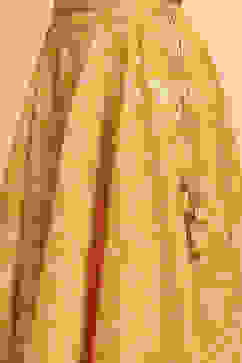 Yellow Polyester Blend Flared Lehenga Set image number 2