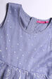 Sea Green Art Silk A Line Gown image number 1