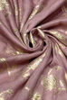 Lavender Jacquard Traditional Weaving Unstitched Suit Set image number 2
