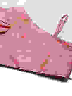 Peach Art Silk Girls Lehenga Set image number 1