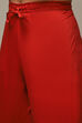 Black Cotton Straight Kurta Palazzo Suit Set image number 2