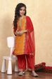 Assorted Viscose Blend Yarndyed A-Line Suit Set