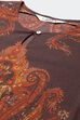 Brown Straight Cotton Printed Sleepwear image number 1