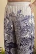 Blue Viscose Rayon Paisley Printed Straight Kurta Set image number 2