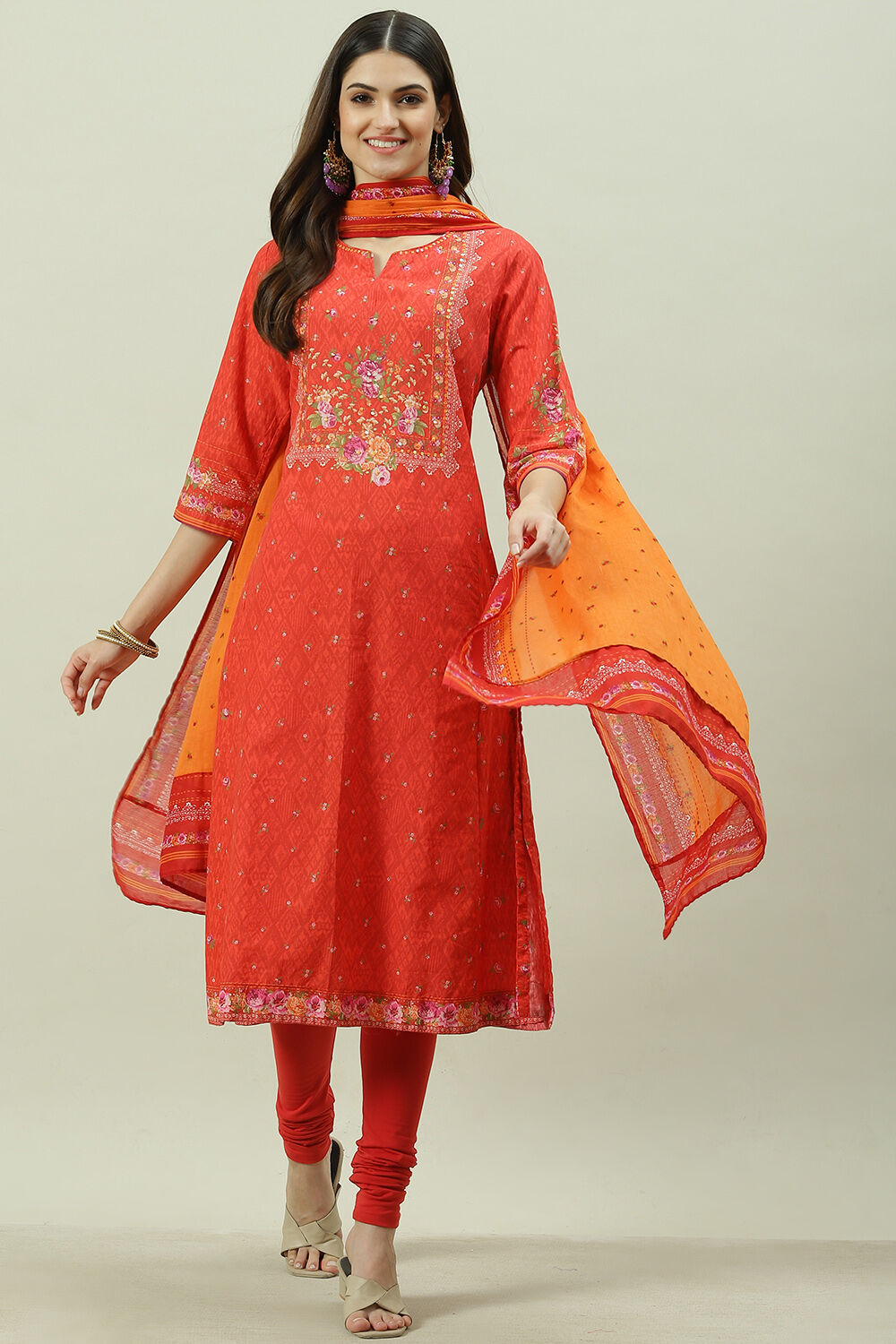 leggings with dupatta