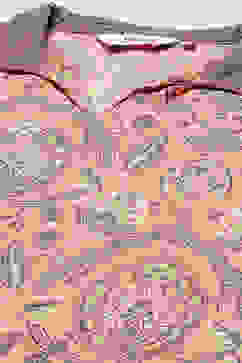 Peach Grey Rayon Straight Kurta Set image number 1