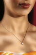 Off White Brass Necklace image number 1