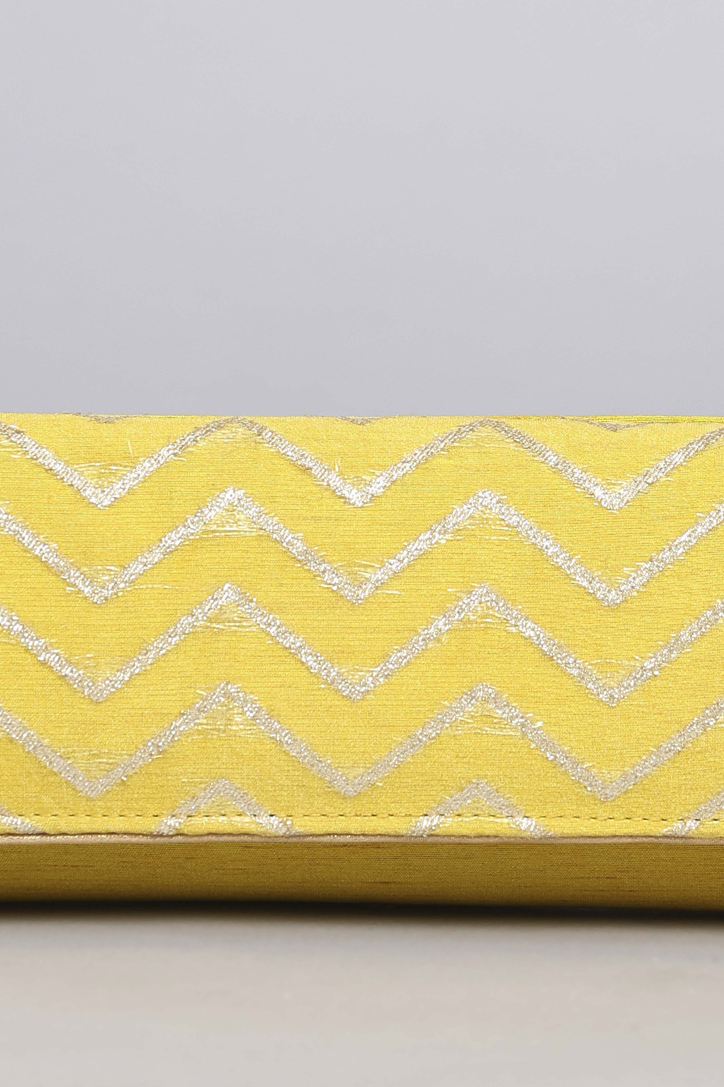 Yellow Polycotton Handbag image number 1
