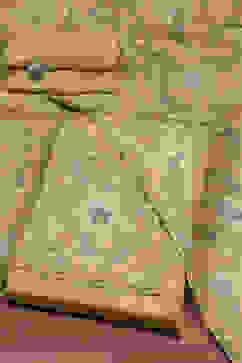 Green Cotton Digital Printed Unstitched Suit Set image number 0