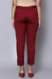 Black cotton lycra Pants image number 3