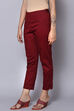 Black cotton lycra Pants image number 0