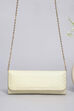 Ivory Polycotton Clutch image number 2