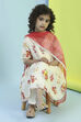 Cream Cotton Gathered Suit Set image number 7