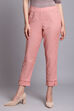 Green Bay Cotton Blend Solid Pant image number 3