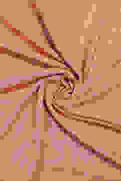 Peach Chanderi Unstitched Suit Set image number 3