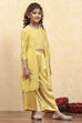 White Viscose Embroidered STRAIGHT 3 Piece Set image number 5