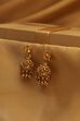 Red Gold Plated Brass Drop & Dangler Earrings image number 2