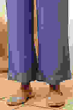 Light Blue Net Layered Suit Set image number 2