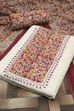 Blue Cotton Printed Unstitched Suit Set image number 1