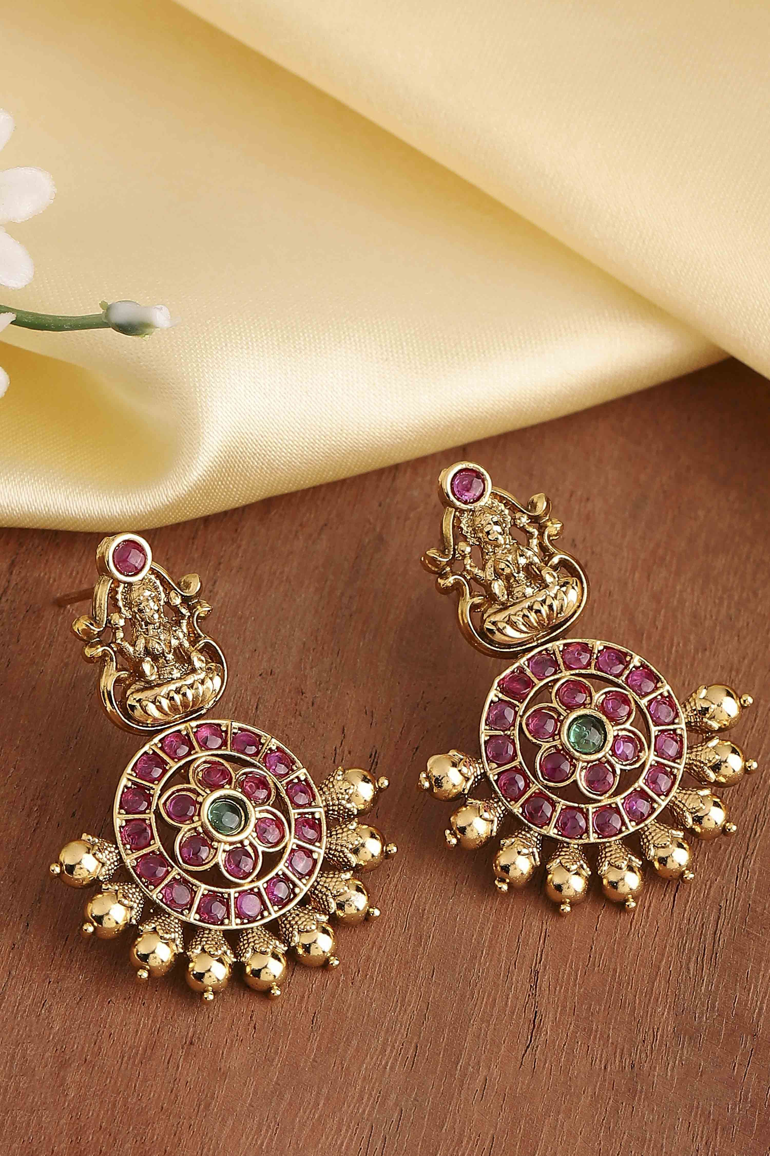 Gold Brass Drop & Danglers image number 0