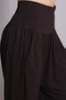 Teal Blue Viscose Blend Harem Pants image number 1