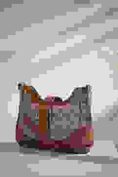 Brown PU Tote Bag image number 0