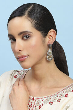 Oxidised Gold Brass Drop & Danglers image number 3