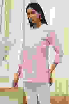 Pink Cotton Yarn Dyed Short Kurta image number 2