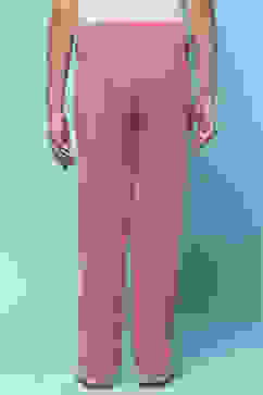 Onion Pink Cotton Lycra Skinny Jeggings image number 5