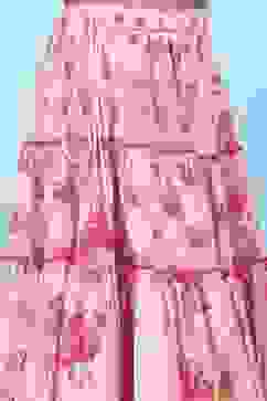 Pink Cotton Printed Regular Lehenga Set image number 2