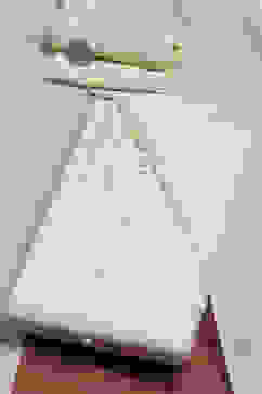 White Tissue Applique Unstitched Suit Set image number 0