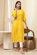 Pink Modal Blend A-Line Printed Kurta image number 0