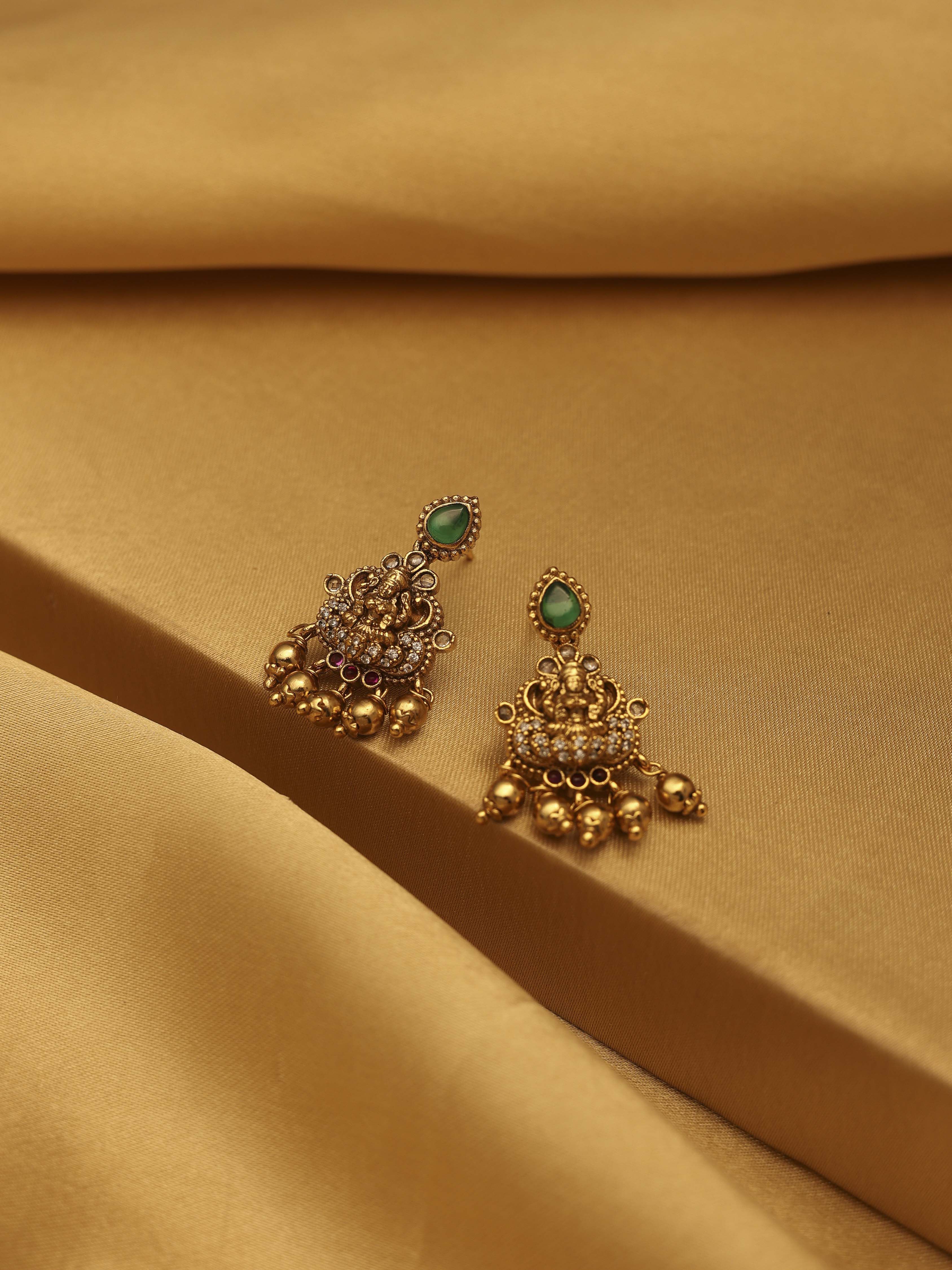 biba Green Brass Drop & DanglersGreen Brass Drop & Danglers-picture-379