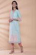 Pink Cotton Straight Printed Kurta image number 2