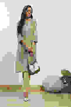 Almond Beige Cotton Flax Regular Pant image number 0