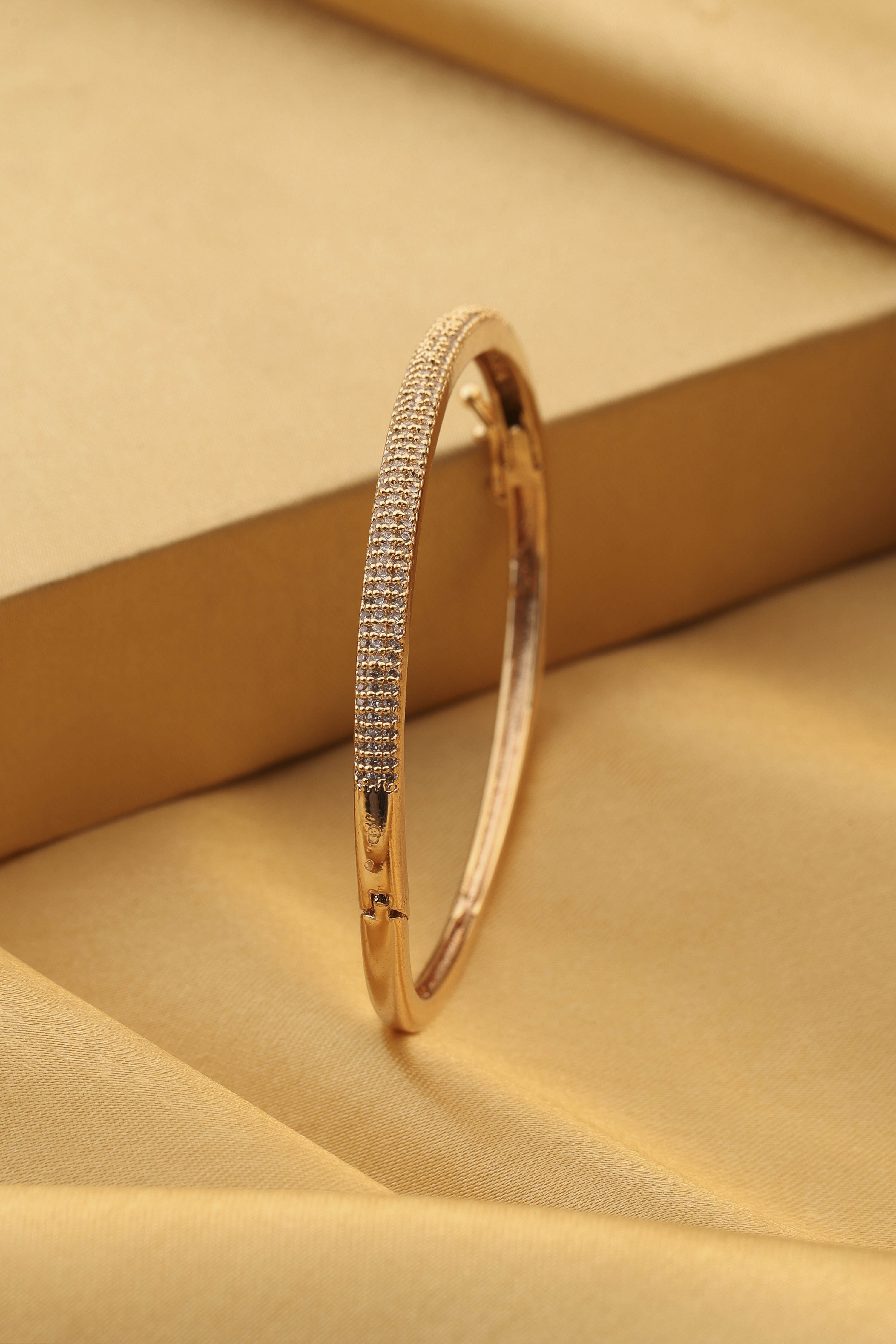 White Brass Bracelet image number 0