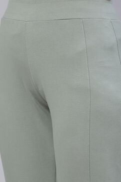 Green Bay Straight Poly Viscose Leggings image number 1