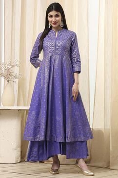 Lavender Cotton  Dress image number 4