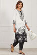 Blue Viscose Rayon Straight Kurta image number 2