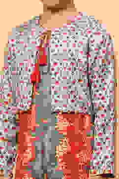 Green Viscose Blend Straight Dress image number 1