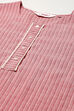 Red Cotton Blend Straight Kurta Palazzo Suit Set image number 1