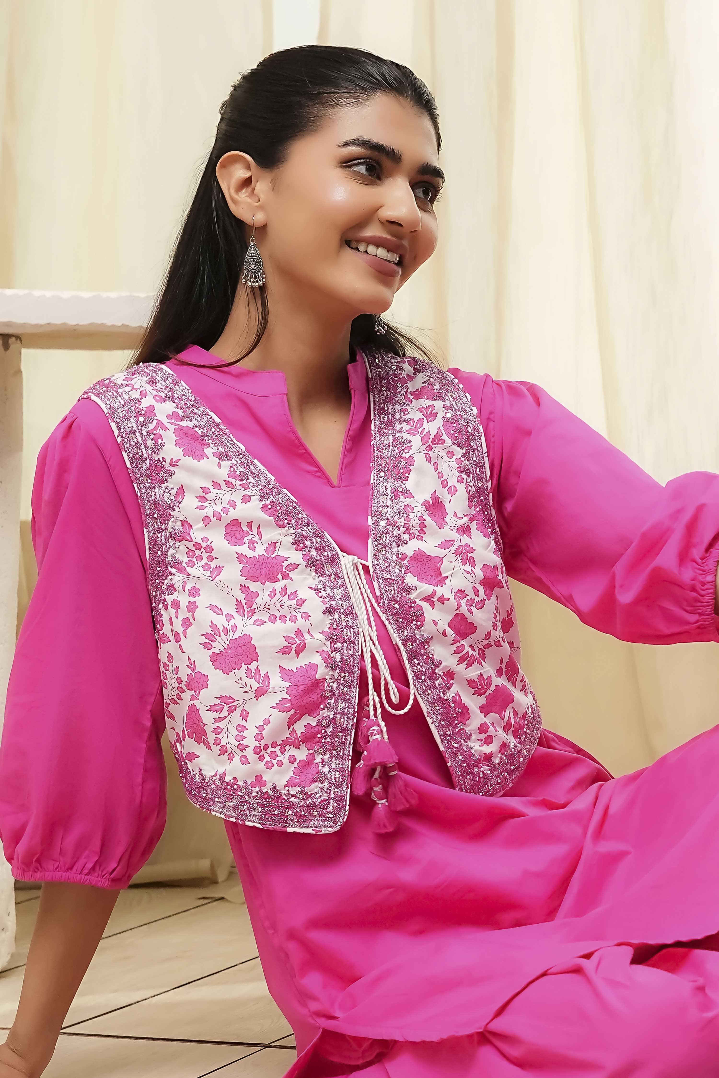 Sage Green Cotton Pathani Straight Kurta Set image number 7