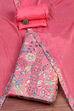 Green Cotton Floral Unstitched Suit Set image number 0