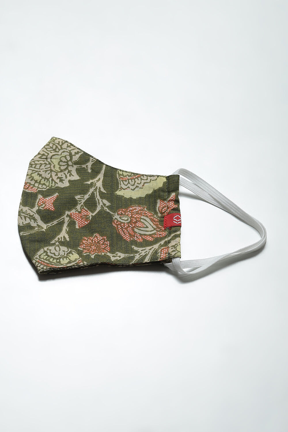 Green Cotton Kalidar Kurta Churidar Suit Set image number 8