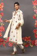 Rohit Bal Black Cotton Blend Straight Kurta Suit Set image number 5