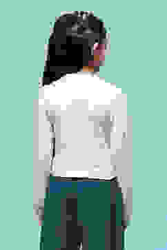 Ivory Cotton Printed T-Shirt image number 4